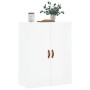 Armario de pared blanco brillante 69,5x34x90 cm de , Aparadores - Ref: Foro24-828398, Precio: 80,11 €, Descuento: %