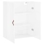 Armario de pared blanco brillante 69,5x34x90 cm de , Aparadores - Ref: Foro24-828398, Precio: 80,11 €, Descuento: %