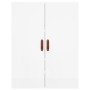 Armario de pared blanco brillante 69,5x34x90 cm de , Aparadores - Ref: Foro24-828398, Precio: 80,11 €, Descuento: %