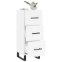 Aparador madera de ingeniería blanco 34,5x34x90 cm de , Aparadores - Ref: Foro24-828628, Precio: 79,19 €, Descuento: %