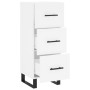 Aparador madera de ingeniería blanco 34,5x34x90 cm de , Aparadores - Ref: Foro24-828628, Precio: 79,19 €, Descuento: %