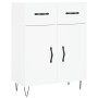 Aparador de madera de ingeniería blanco 69,5x34x90 cm de , Aparadores - Ref: Foro24-827972, Precio: 100,51 €, Descuento: %