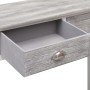Mesa consola de madera gris 90x30x77 cm de , Mesas auxiliares - Ref: Foro24-284143, Precio: 137,44 €, Descuento: %