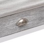 Mesa consola de madera gris 90x30x77 cm de , Mesas auxiliares - Ref: Foro24-284143, Precio: 137,44 €, Descuento: %