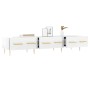 Mueble de TV madera de ingeniería blanco brillo 150x36x30 cm de , Muebles TV - Ref: Foro24-829142, Precio: 101,92 €, Descuent...