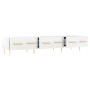 Mueble de TV madera de ingeniería blanco brillo 150x36x30 cm de , Muebles TV - Ref: Foro24-829142, Precio: 101,92 €, Descuent...