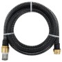 Manguera de succión con conectores de latón PVC negro 29 mm 3 m de , Mangueras de jardín - Ref: Foro24-151054, Precio: 47,43 ...