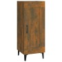 Aparador madera de ingeniería roble ahumado 34,5x34x90 cm de , Aparadores - Ref: Foro24-817435, Precio: 53,88 €, Descuento: %