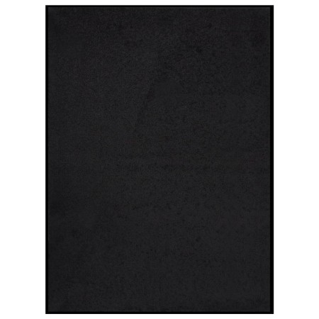 Felpudo de rayas negro 60x80 cm de , Felpudos - Ref: Foro24-331596, Precio: 26,23 €, Descuento: %