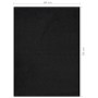 Felpudo de rayas negro 60x80 cm de , Felpudos - Ref: Foro24-331596, Precio: 26,23 €, Descuento: %
