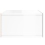 Mesita de noche de pared blanco brillo 35x35x20 cm de , Taquillas y armarios de almacenamiento - Ref: Foro24-829776, Precio: ...