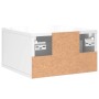 Mesita de noche de pared blanco brillo 35x35x20 cm de , Taquillas y armarios de almacenamiento - Ref: Foro24-829776, Precio: ...
