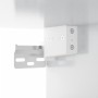 Mesita de noche de pared blanco brillo 35x35x20 cm de , Taquillas y armarios de almacenamiento - Ref: Foro24-829776, Precio: ...
