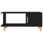 Mesa de centro madera contrachapada negro 90x50x40 cm de , Mesas de centro - Ref: Foro24-812745, Precio: 61,03 €, Descuento: %