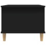 Mesa de centro madera contrachapada negro 90x50x40 cm de , Mesas de centro - Ref: Foro24-812745, Precio: 61,03 €, Descuento: %
