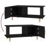 Mesa de centro madera contrachapada negro 90x50x40 cm de , Mesas de centro - Ref: Foro24-812745, Precio: 61,03 €, Descuento: %