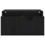 Soporte para monitor madera maciza de pino negro 70x27,5x15 cm de , Bases y elevadores para ordenadores - Ref: Foro24-813968,...