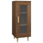 Aparador madera de ingeniería marrón roble 34,5x34x90 cm de , Aparadores - Ref: Foro24-817428, Precio: 54,32 €, Descuento: %