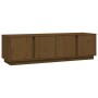 Mueble de TV madera maciza de pino marrón miel 140x40x40 cm de , Muebles TV - Ref: Foro24-814462, Precio: 96,79 €, Descuento: %