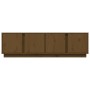 Mueble de TV madera maciza de pino marrón miel 140x40x40 cm de , Muebles TV - Ref: Foro24-814462, Precio: 96,79 €, Descuento: %