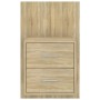 Mesita de noche de pared roble Sonoma de , Mesitas de noche - Ref: Foro24-810995, Precio: 55,31 €, Descuento: %