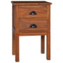 Mesita de noche de madera maciza de teca 40x35x60 cm de , Mesitas de noche - Ref: Foro24-289061, Precio: 96,93 €, Descuento: %