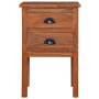 Mesita de noche de madera maciza de teca 40x35x60 cm de , Mesitas de noche - Ref: Foro24-289061, Precio: 96,93 €, Descuento: %