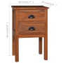 Mesita de noche de madera maciza de teca 40x35x60 cm de , Mesitas de noche - Ref: Foro24-289061, Precio: 96,93 €, Descuento: %