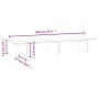 Soporte de monitor madera maciza pino marrón miel 100x27x15 cm de , Bases y elevadores para ordenadores - Ref: Foro24-813982,...