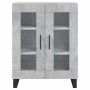 Aparador de madera de ingeniería gris hormigón 69,5x34x90 cm de , Aparadores - Ref: Foro24-827816, Precio: 88,17 €, Descuento: %