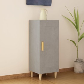 Aparador de madera contrachapada gris hormigón 34,5x34x90 cm de , Aparadores - Ref: Foro24-812415, Precio: 57,67 €, Descuento: %