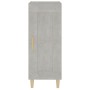 Aparador de madera contrachapada gris hormigón 34,5x34x90 cm de , Aparadores - Ref: Foro24-812415, Precio: 57,67 €, Descuento: %