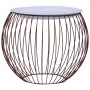 Mesa de centro dorado Ø 51 cm de , Mesas de centro - Ref: Foro24-287659, Precio: 80,53 €, Descuento: %