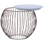 Mesa de centro dorado Ø 51 cm de , Mesas de centro - Ref: Foro24-287659, Precio: 80,53 €, Descuento: %