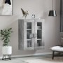 Armario de pared gris hormigón 69,5x34x90 cm de , Aparadores - Ref: Foro24-828488, Precio: 104,06 €, Descuento: %