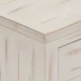 Mesita de noche de madera maciza de mango blanca 40x30x50 cm de , Mesitas de noche - Ref: Foro24-247713, Precio: 116,28 €, De...