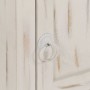 Mesita de noche de madera maciza de mango blanca 40x30x50 cm de , Mesitas de noche - Ref: Foro24-247713, Precio: 116,28 €, De...