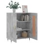 Aparador de madera de ingeniería gris hormigón 69,5x34x90 cm de , Aparadores - Ref: Foro24-830176, Precio: 75,32 €, Descuento: %