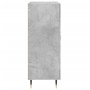 Aparador de madera de ingeniería gris hormigón 69,5x34x90 cm de , Aparadores - Ref: Foro24-830176, Precio: 75,32 €, Descuento: %
