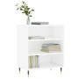 Aparador madera de ingeniería blanco brillante 57x35x70 cm de , Aparadores - Ref: Foro24-827126, Precio: 56,86 €, Descuento: %