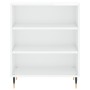 Aparador madera de ingeniería blanco brillante 57x35x70 cm de , Aparadores - Ref: Foro24-827126, Precio: 56,86 €, Descuento: %