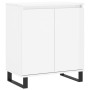 Aparador de madera contrachapada blanco brillante 60x35x70 cm de , Aparadores - Ref: Foro24-827166, Precio: 85,12 €, Descuent...