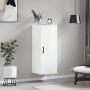 Armario de pared blanco brillante 34,5x34x90 cm de , Aparadores - Ref: Foro24-828862, Precio: 54,60 €, Descuento: %