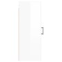 Armario de pared blanco brillante 34,5x34x90 cm de , Aparadores - Ref: Foro24-828862, Precio: 54,60 €, Descuento: %