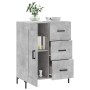 Aparador de madera de ingeniería gris hormigón 69,5x34x90 cm de , Aparadores - Ref: Foro24-830264, Precio: 98,14 €, Descuento: %
