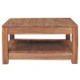 Mesa de centro de madera maciza de teca 68x67x35 cm de , Mesas de centro - Ref: Foro24-332859, Precio: 172,28 €, Descuento: %