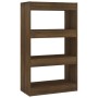 Estantería/divisor madera ingeniería marrón roble 60x30x103 cm de , Librerías y estanterías - Ref: Foro24-813604, Precio: 57,...