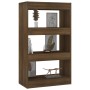 Estantería/divisor madera ingeniería marrón roble 60x30x103 cm de , Librerías y estanterías - Ref: Foro24-813604, Precio: 57,...