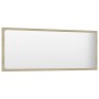 Set de muebles de baño madera ingeniería blanco y roble Sonoma de , Muebles de baño - Ref: Foro24-3070897, Precio: 332,85 €, ...