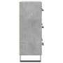 Aparador de madera de ingeniería gris hormigón 69,5x34x90 cm de , Aparadores - Ref: Foro24-827880, Precio: 110,16 €, Descuent...